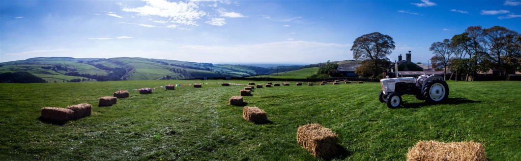 Hay Bale Entrance
